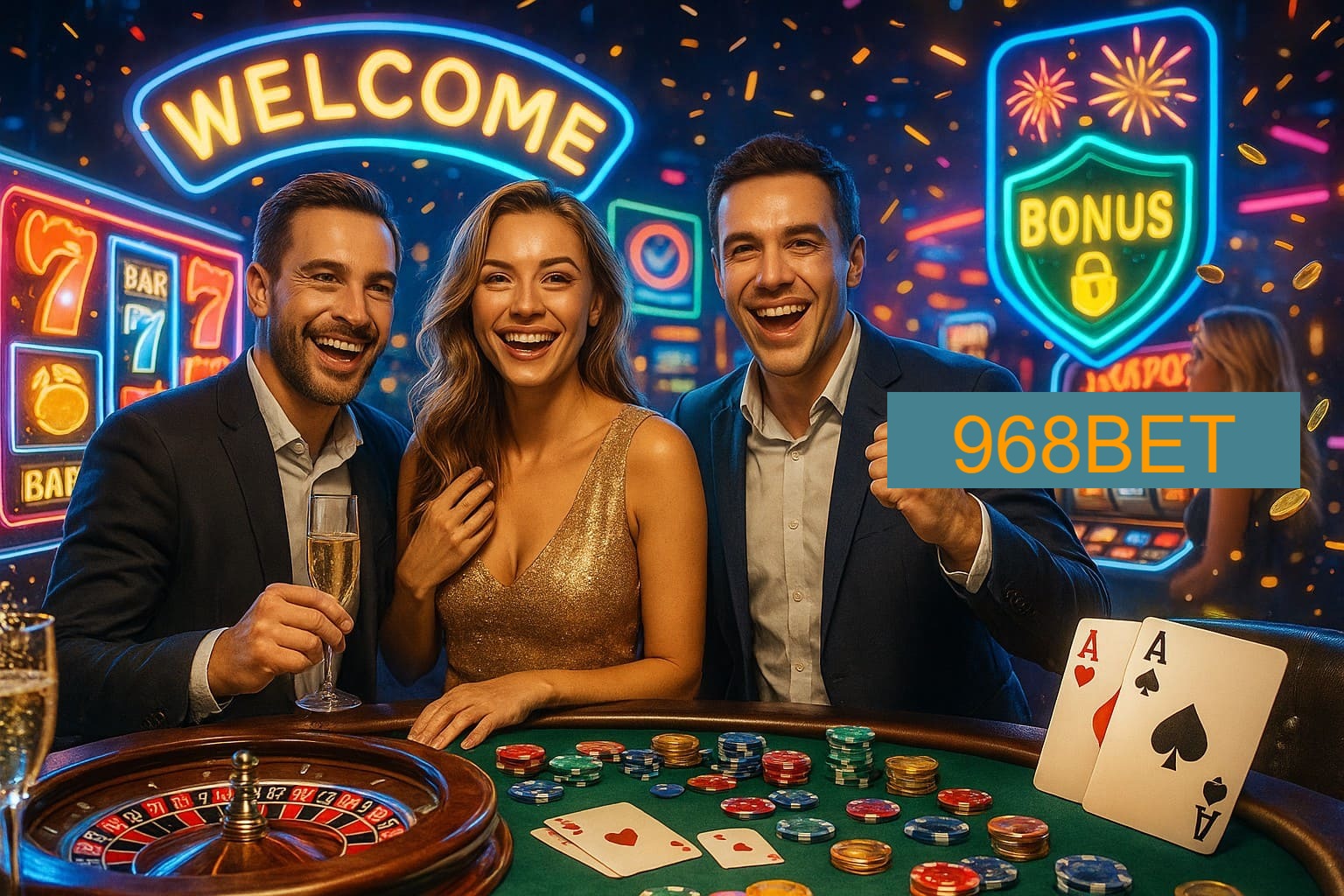 Jogos emocionantes no 968BET